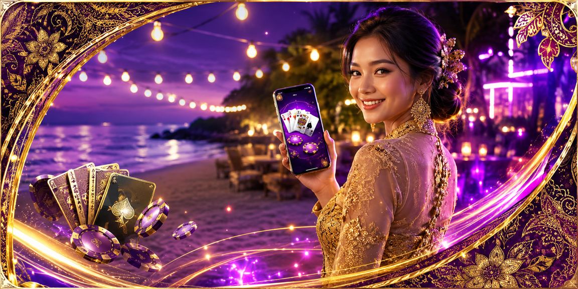 Pengguna Malaysia dalam pakaian kebaya memainkan Teen Patti di platform acr30